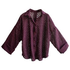 Lace Oversized Shirt - Image 3