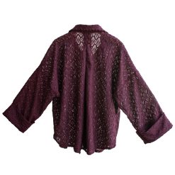 Lace Oversized Shirt - Image 4