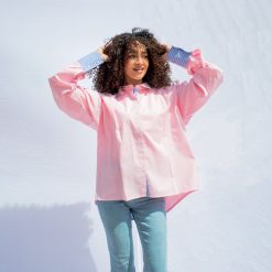 Pink Candy Oversized Shirt - Image 3
