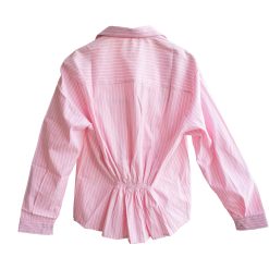 Alternative view of Pinstripe Wrap Shirt