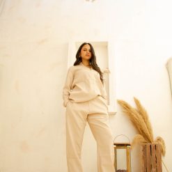 Soft Crinkle Set – Beige - Image 3