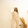 Soft Crinkle Set – Beige