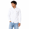 Embroidered Oxford Shirt - White