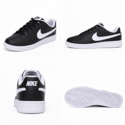Nike Court Leather Sneakers - Black