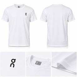 Minimal Logo Athletic T-Shirt - White
