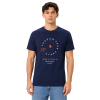 RCB Polo Club graphic T-shirt - Navy, 'Focus On Your Goals' print (size M)