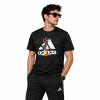 Adidas Basketball Graphic Black T-Shirt