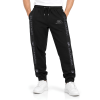 Logo Tape Track Pants - Black