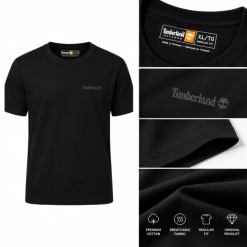 Timberland Black Regular Fit T-Shirt