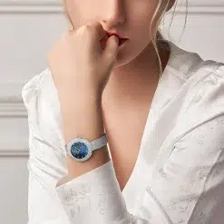 ⁦Fairwhale FW-8101 Women's Watch - Blue Dial⁩ - الصورة ⁦2⁩