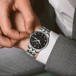 Alternative view of Fairwhale FW-5450-1 Men's Watch - Black Dial