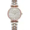Fairwhale FW-3360-2 Women's Rose Gold Watch - Silver Dial