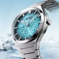 ⁦Bonest Gatti BG8013-S3 Men's Automatic Watch - Blue Dial⁩ - الصورة ⁦5⁩