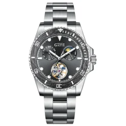 Bonest Gatti Risker BG8003-S1 Men's Automatic Watch - Black Dial
