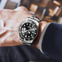 Alternative view of Fairwhale FW-5420-2 Men's Watch - Black Dial