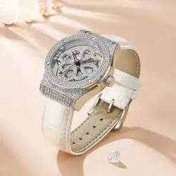 ⁦Fairwhale FW-3710-L2 Women's Watch - Silver Dial⁩ - الصورة ⁦4⁩