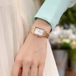Alternative view of Fairwhale FW-3290-1 Women's Rose Gold Watch - Silver Dial