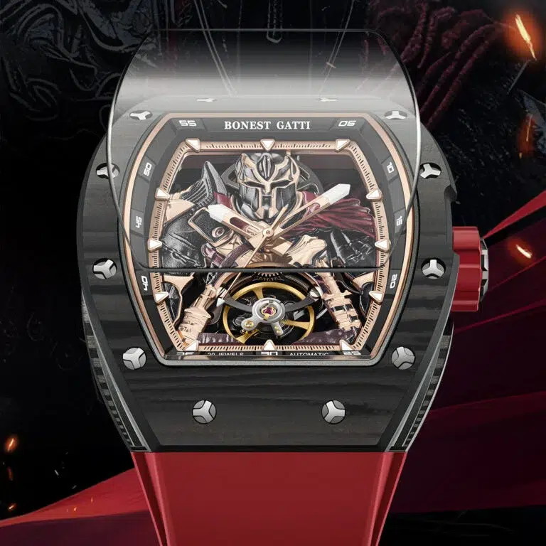 Bonest Gatti BG9009-R3 Men's Automatic Watch - Multicolor Dial - Image 4