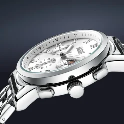 Fairwhale FW-5058-S2 Men's Watch - Silver Dial - Image 5