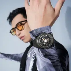 Bonest Gatti BG5806-A1 Men's Automatic Watch - Black Dial - الصورة 3