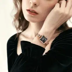 Alternative view of Fairwhale FW-3510-S3 Women's Rose Gold Watch - Green Dial