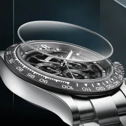 ⁦Bonest Gatti BG8019-S1 Men's Automatic Watch Black Dial⁩ - الصورة ⁦3⁩