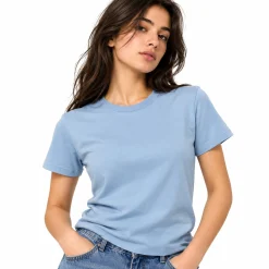 Uniqlo Women Mini T-Shirt – Light Blue