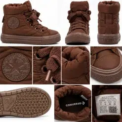 Converse Chuck Taylor All Star Elements Boot Hi Brown – Detail View
