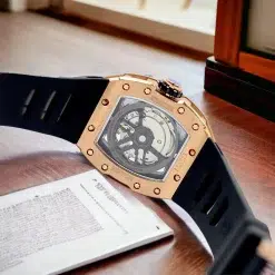 Alternative view of Bonest Gatti BG9901-A6 Men's Automatic Watch - Black Dial