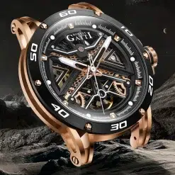 Bonest Gatti BG4601-B2 Men's Automatic Watch - Black Dial - Image 3
