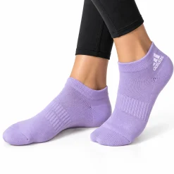 Adidas Women's Cotton Ankle Socks – Lavender