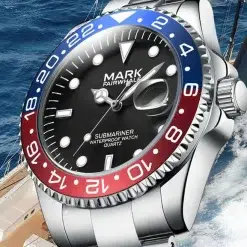 Alternative view of Fairwhale FW-5140-S1 Men's Watch - Black Dial