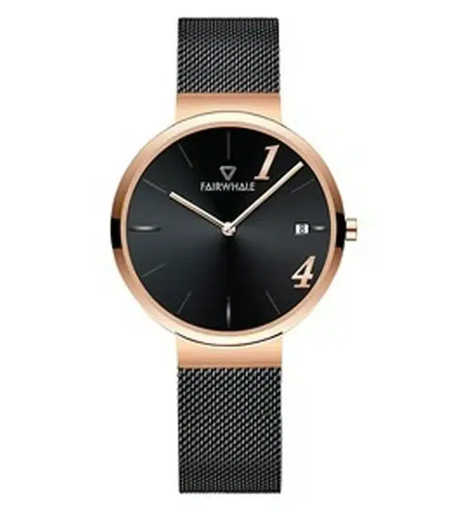 Fairwhale FW-3220-G2 Women's Watch - Black Dial