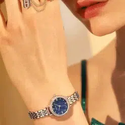 Fairwhale FW-3250-3 Women's Rose Gold Watch - Blue Dial - الصورة 3