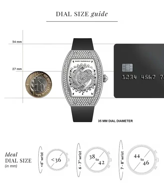 Fairwhale FW-3770-R2 Women's Watch - Black Dial - Image 4