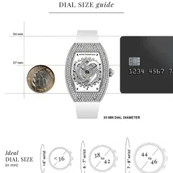 Fairwhale FW-3770-R1 Women's Watch - Silver Dial - Image 3