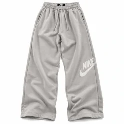 Nike Style Cotton Wide-Leg Pants – Grey - product details