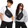 Nike Swoosh Crossbody Bag – Black