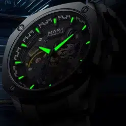 Fairwhale FW-6940-S1 Men's Automatic Watch - Black Dial - Image 2