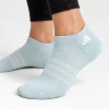 Adidas Women's Cotton Ankle Socks – Light Blue