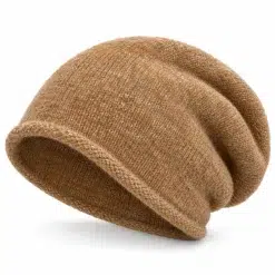 Soft Wool Beanie – Camel - Image 2